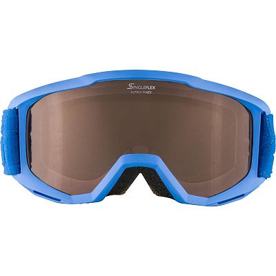Превью Горнолыжная маска Маска горнолыжная ALPINA Piney Blue Matt/Orange (A7268481)